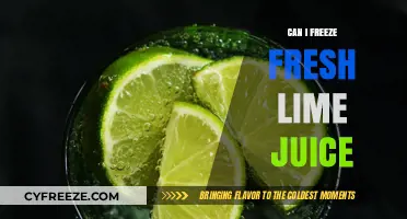 Preserve the Zest: A Guide to Freezing Fresh Lime Juice