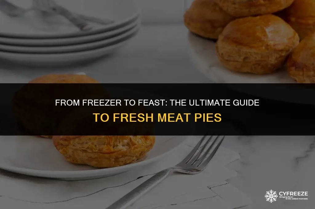 can i freeze fresh meat pies