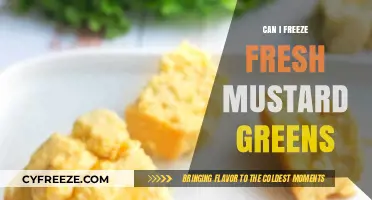 Preserve the Flavor: Freezing Fresh Mustard Greens Made Easy