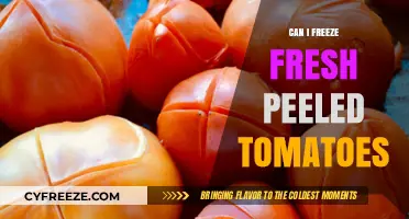 Fresh Peeled Tomatoes: Freezing Tips for Optimal Flavor
