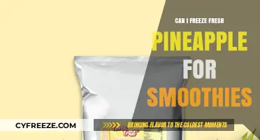 Smoothie Prep: The Ultimate Guide to Freezing Fresh Pineapple
