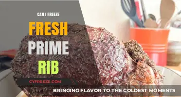 Prime Rib Preservation: Freezing Fresh Cuts for Future Feasts