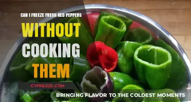 Preserve the Crunch: Freezing Fresh Red Peppers Made Easy