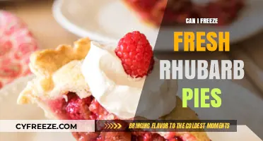 From Garden to Freezer: The Ultimate Guide to Freezing Fresh Rhubarb Pies