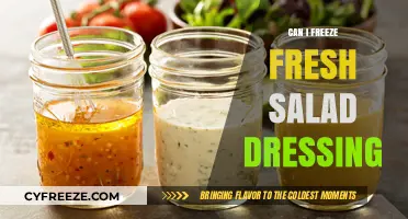 Fresh to Frozen: A Guide to Freezing Salad Dressing