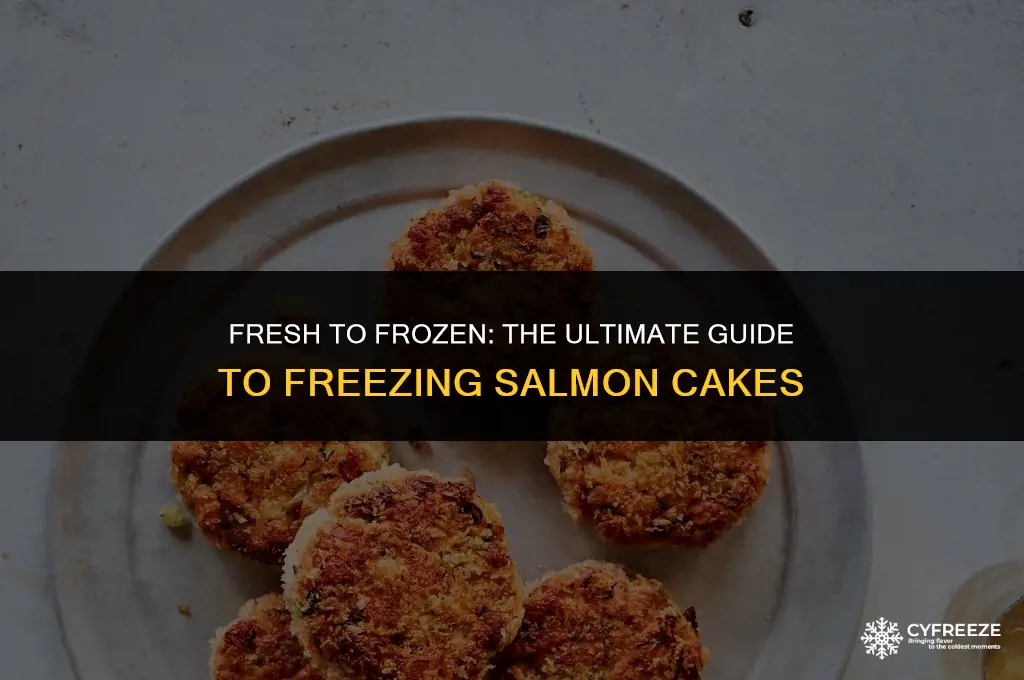 can i freeze fresh salmon cakes