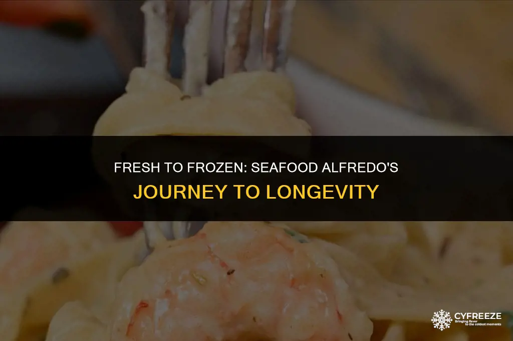 can i freeze fresh seafood alfredo