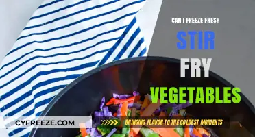 Fresh to Frozen: A Guide to Freezing Stir-Fry Vegetables
