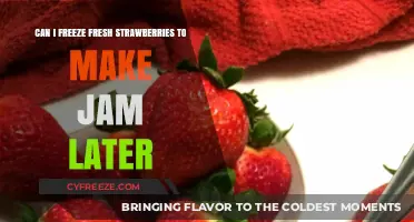 Sweet Preservation: Freezing Fresh Strawberries for Future Jam-Making