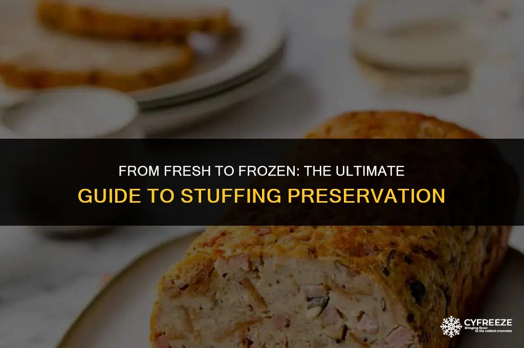can i freeze fresh stuffing
