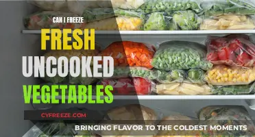 Fresh to Frozen: A Guide to Freezing Uncooked Vegetables