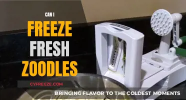 Fresh Zoodles: The Ultimate Guide to Freezing and Preserving