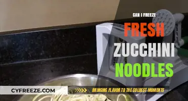 From Garden to Freezer: The Ultimate Guide to Preserving Zucchini Noodles