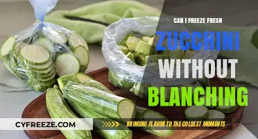 Skip the Blanching: How to Freeze Fresh Zucchini Directly
