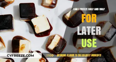 Freezing Half and Half: Tips for Preserving Creamy Goodness