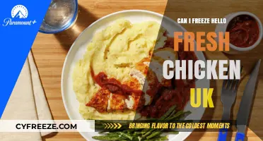 Can I Freeze HelloFresh Chicken in the UK?