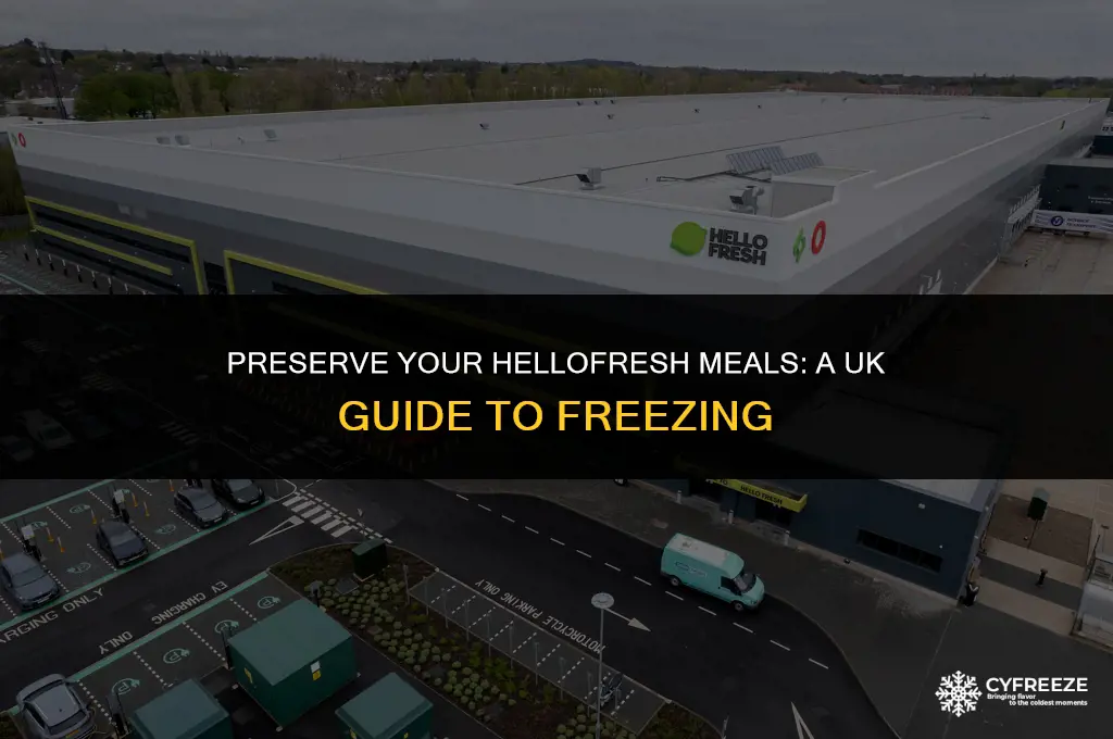 can i freeze hello fresh meals uk