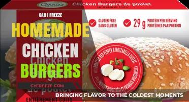 Freeze Your Homemade Chicken Burgers: A Handy Guide