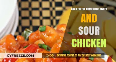 Sweet and Sour Chicken: A Guide to Freezing Homemade Delights