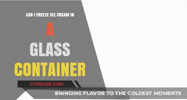 Glass Container Ice Cream Storage: A Comprehensive Guide