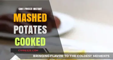 Freezing Cooked Instant Mashed Potatoes: A Handy Guide