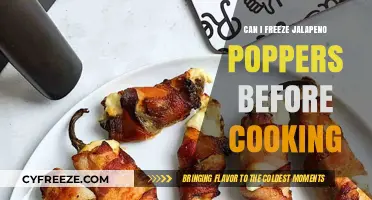 Jalapeño Popper Perfection: Freezing Tips Before Cooking