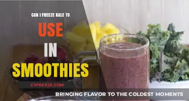 Freeze Kale for Smoothies: A Simple Guide to Prep and Store