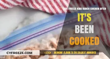 Freezing Cooked King Ranch Chicken: A Handy Guide
