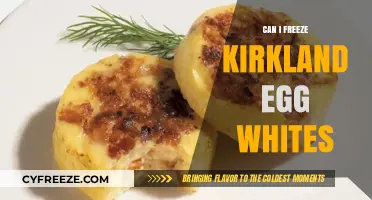 Freezing Kirkland Egg Whites: Tips for Long-Term Storage and Freshness