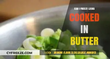 Freezing Leeks Cooked in Butter: A Handy Kitchen Tip