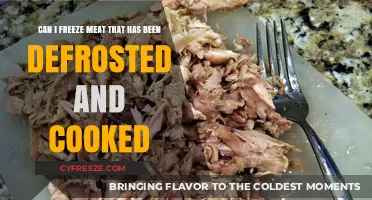 Reviving Leftovers: Can You Freeze Meat That's Been Defrosted and Cooked?