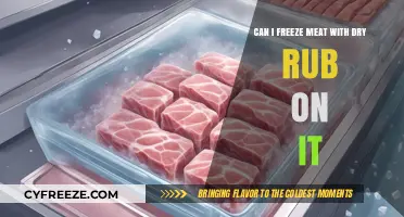 Dry Rubbed Meat Freezing: A Complete Guide for Food Safety