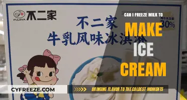 From Freezer to Creamery: Can You Really Make Ice Cream with Frozen Milk?