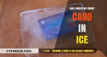Preserving Plastic: The Do's and Don'ts of Freezing Your Credit Card