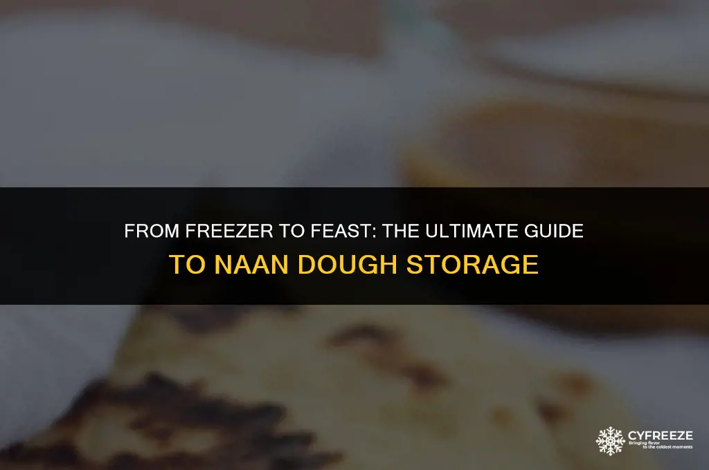 can i freeze naan dough before its cooked