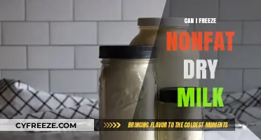 Smart Storage: Can You Freeze Nonfat Dry Milk?