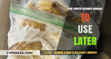 Freeze Overripe Bananas: A Smart Way to Save Them for Later