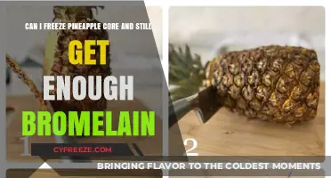 Freezing Pineapple Core: Preserving Bromelain Benefits and Tips