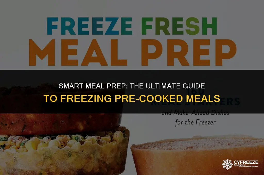 can i freeze pre cooked meals