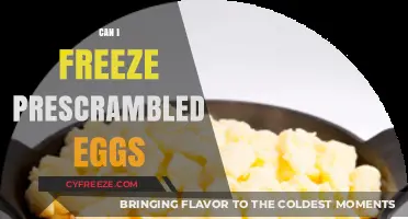 Can You Freeze Pre-Scrambled Eggs? A Handy Kitchen Tip