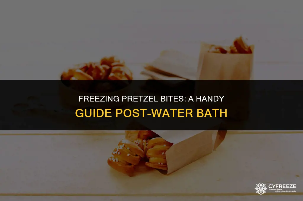 can i freeze pretzel bites after cook in water