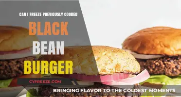 Reviving Your Black Bean Burger: A Guide to Freezing and Reheating