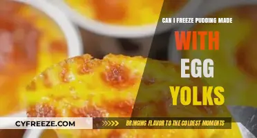 Freezing Egg Yolk Pudding: Tips for Safe Storage and Texture