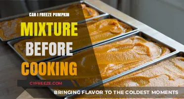 From Freezer to Feast: Prepping Pumpkin Mixture Ahead of Time
