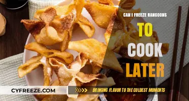 Rangoons Ready for Later: A Guide to Freezing and Cooking