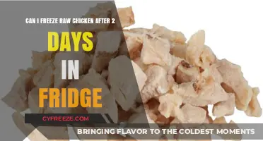 Safe Storage: Freezing Raw Chicken After Refrigeration