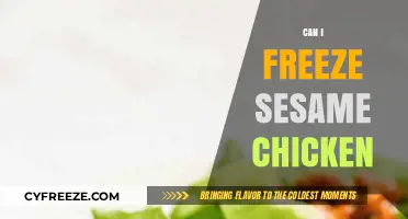 Sesame Chicken Storage: Freezing Tips for Optimal Freshness