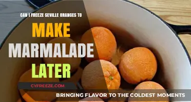 Preserving Sunshine: Freezing Seville Oranges for Future Marmalade