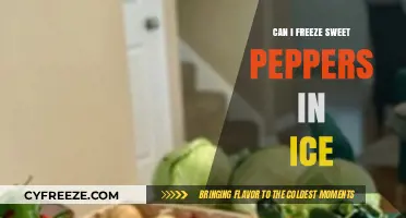 Sweet Peppers in Ice: A Guide to Freezing for Freshness