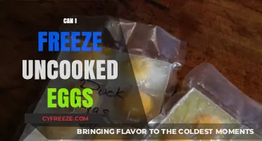 Freezing Uncooked Eggs: A Safe and Convenient Storage Solution?